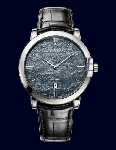 Harry Winston Midnight Monochrome Automatic MIDAHD42WW003 Replica Watch